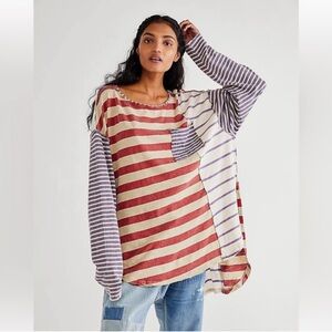 We the Free Stripey Prep Tee